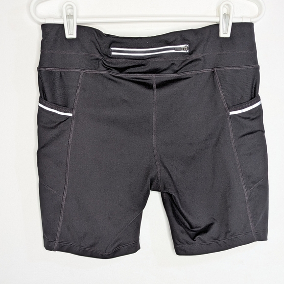 Athleta Black Workout Exercise Shorts M - Picture 7 of 11